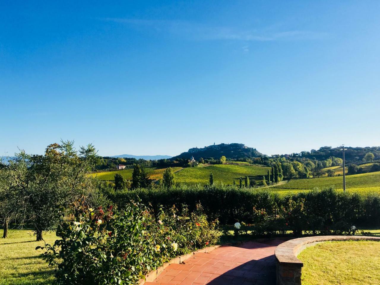 Villa San Bartolomeo Montepulciano Stazione Eksteriør bilde